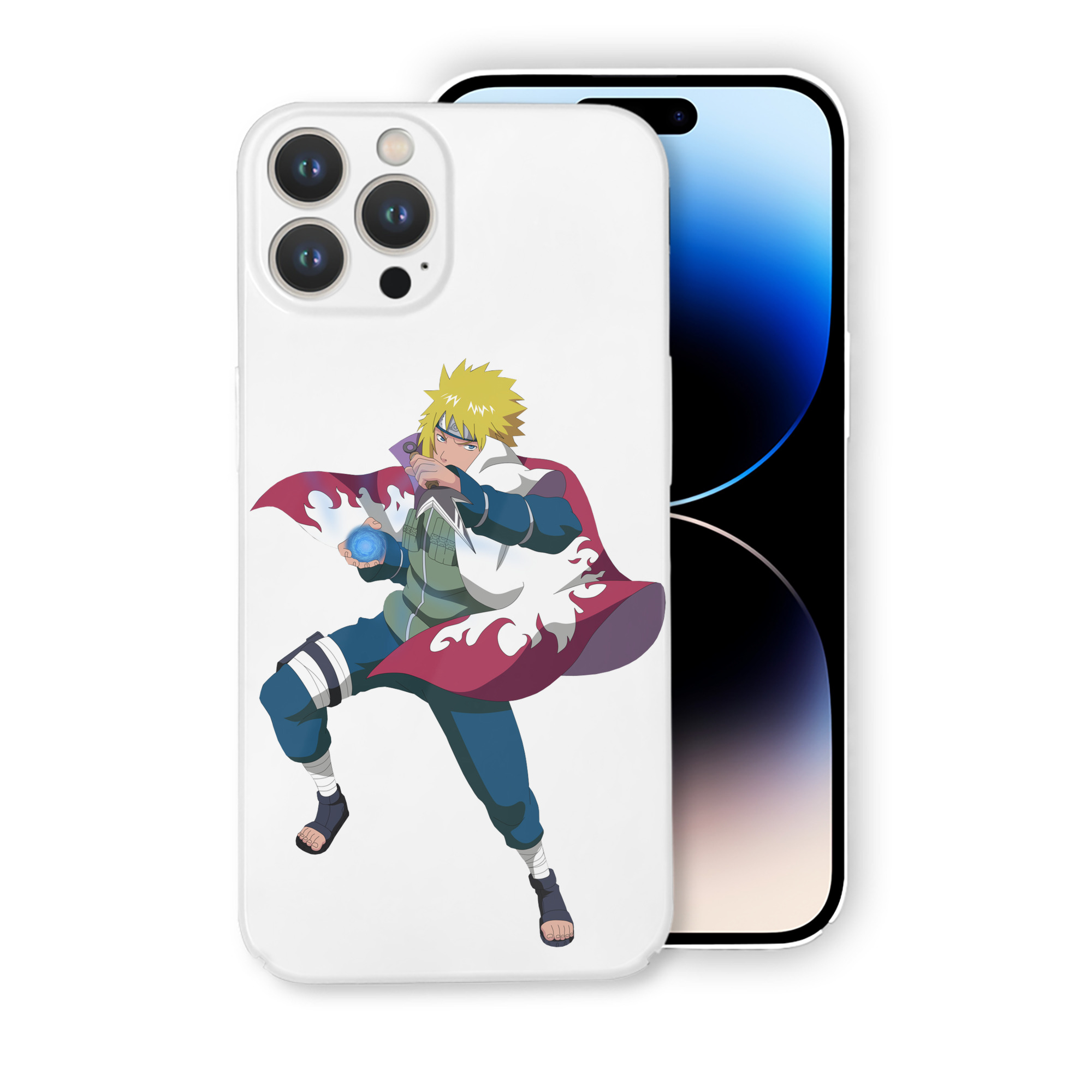 （画像用） NARUTO -ナルト- 波風 ミナト Namikaze Minato 【iPhone 14シリーズ対応】ハードケース